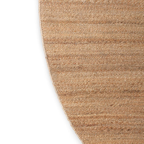 Round woven hemp rug - Urban Nest