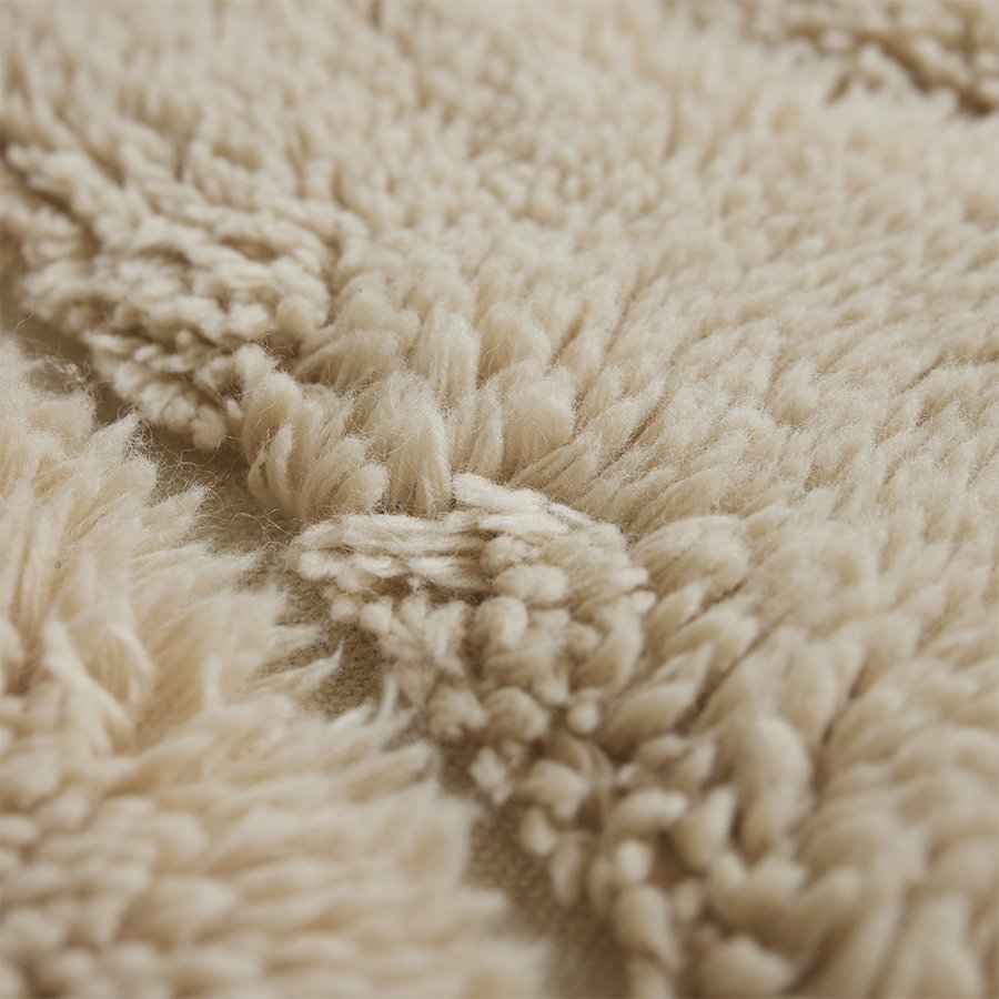 Rug wool limitless - cream - Urban Nest
