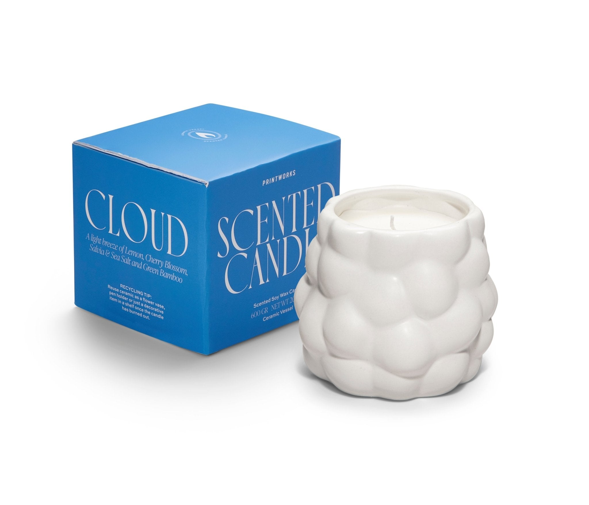 Scented candle - cloud - Urban Nest