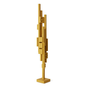 Skyline sculpture mustard L - Urban Nest
