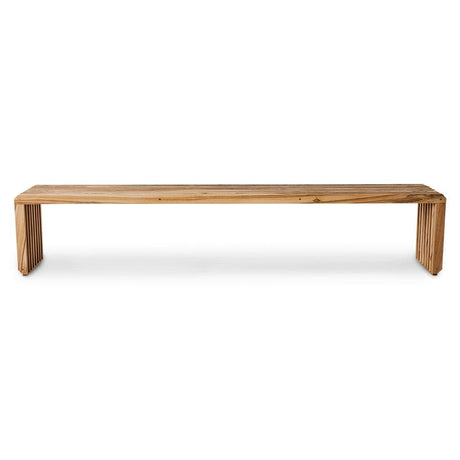 Slatted bench XL - Teak - Urban Nest
