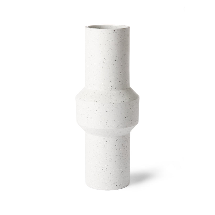 Speckled clay vase - straight L - Urban Nest