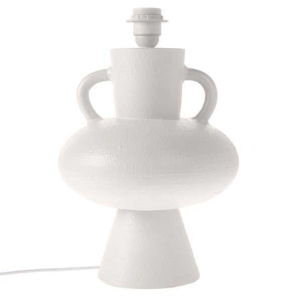 Stoneware lamp base - white L - Urban Nest