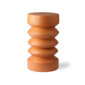 Stoneware side table - terra - Urban Nest