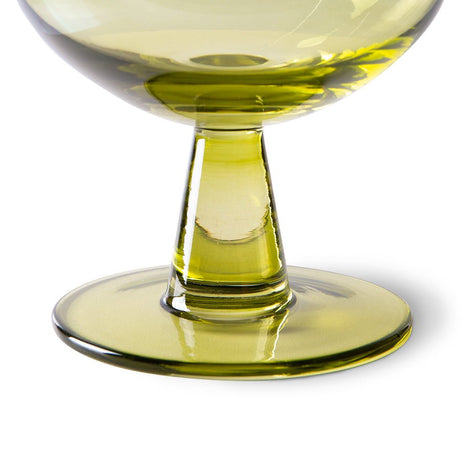 The Emeralds: wine glass - low (set of 4) - Urban Nest