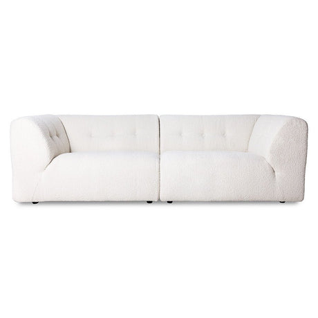 Vint couch - boucle cream (set price for 2 elements) - Urban Nest