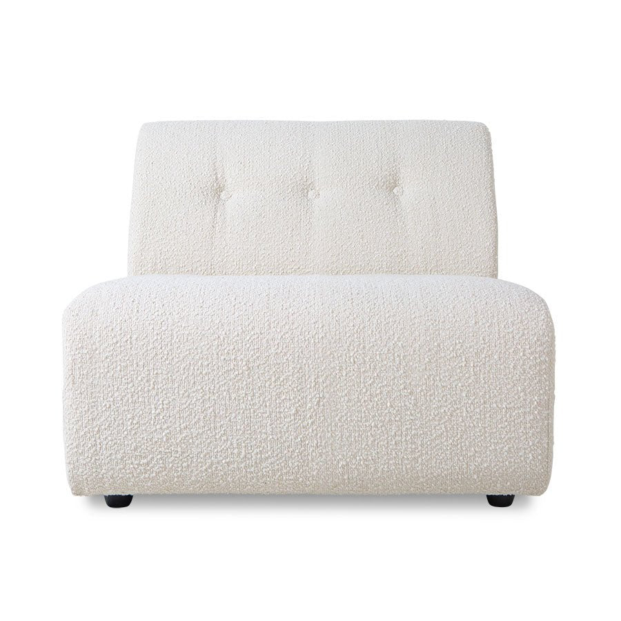 Vint couch: element middle - boucle cream - Urban Nest